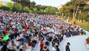 Xətai rayonunda "Musiqili Bakı" festivalı çərçivəsində konsert proqramı təşkil olunub -    FOTOLAR - VİDEO — foto 3
