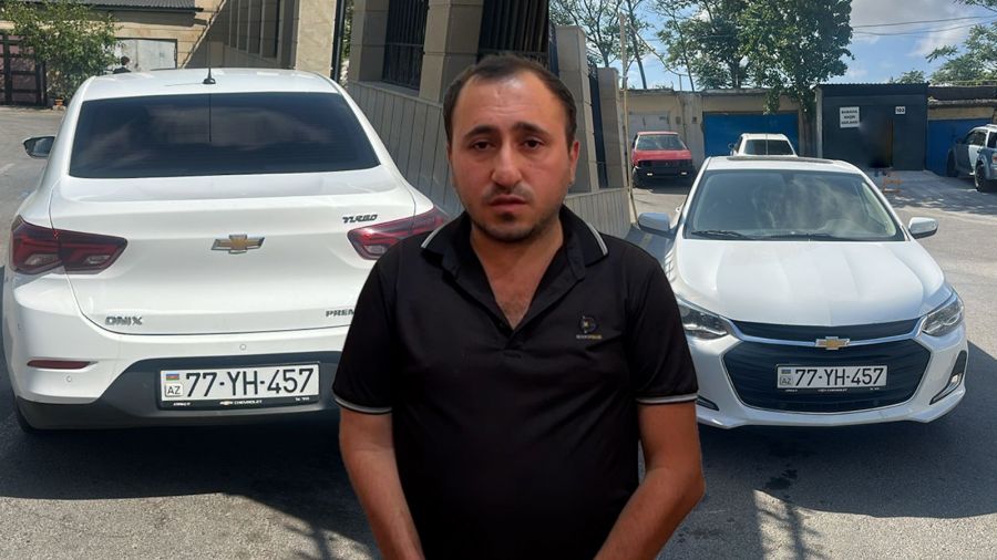 Bakıda qadın sərnişinlərə qarşı qeyri-etik hərəkət edən taksi sürücüsü saxlanıldı