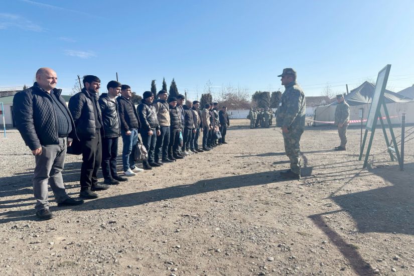 Hərbi vəzifəlilərlə növbəti təlim toplanışı başlayıb
