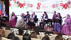 AHİK tərəfindən Beynəlxalq Qadınlar Günü münasibətilə "Muğamın sehrli dünyası" konsert proqramı təşkil olunub -       FOTOLAR — foto 17
