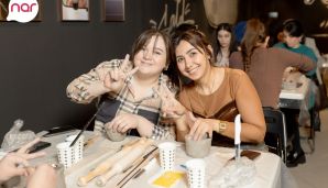 “Nar” 8 Martı xanım jurnalistlərlə birgə qeyd edib — foto 1