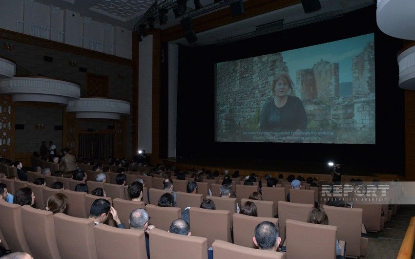 Nizami Kino Mərkəzində “Xocalı. Son toy...” filminin təqdimat mərasimi keçirilib