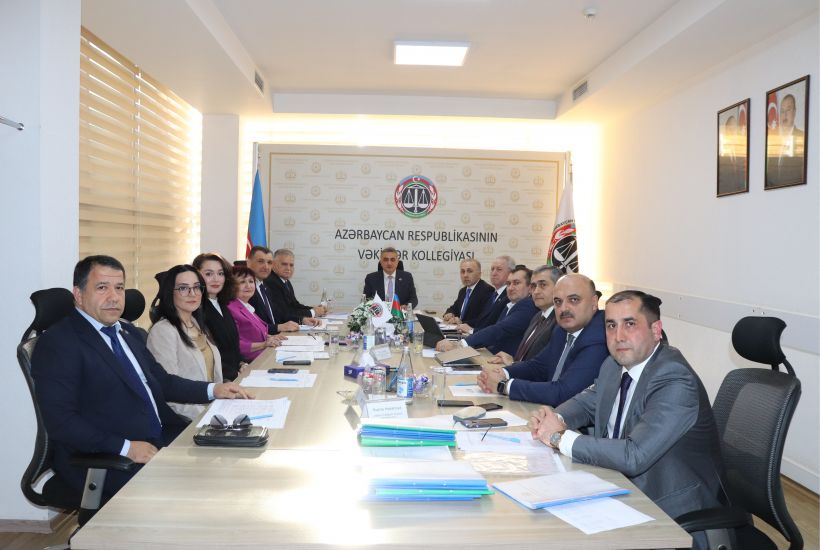 İntizam pozuntularına görə 4 vəkilə xəbərdarlıq edilib, ikisinə isə töhmət verilib