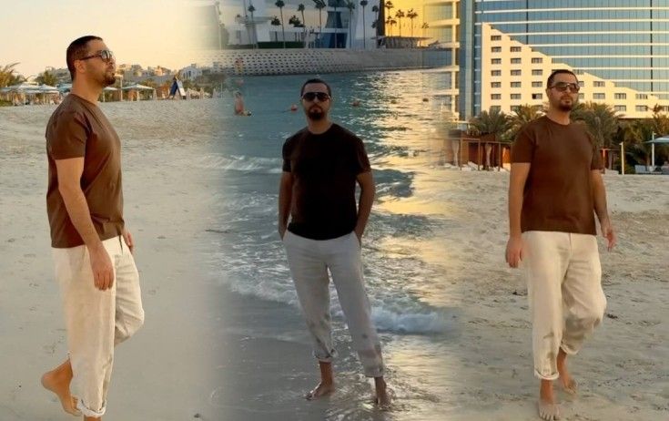 Namiq Qaraçuxurlunun Dubay gəzintisi -     VİDEO