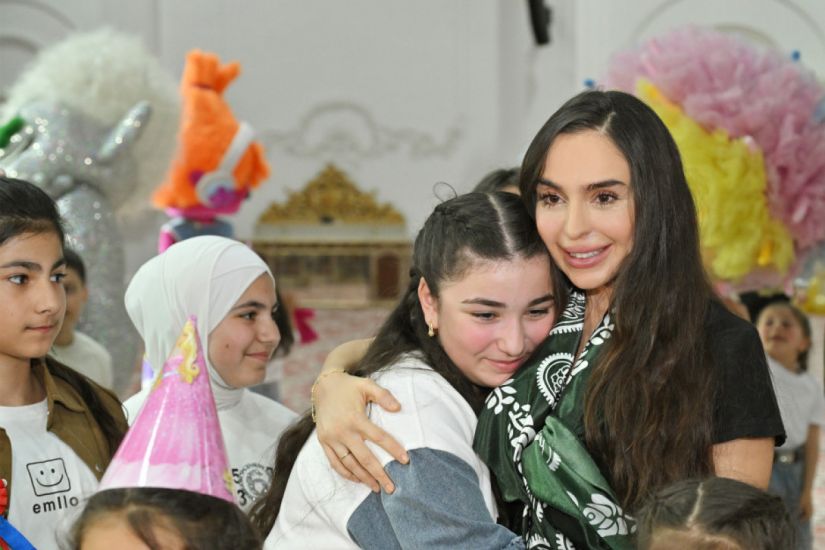 Leyla Əliyeva Qubada şəhid övladları ilə birgə Novruz şənliyində iştirak edib -       FOTO
