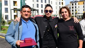 Ağdərənin Suqovuşan kəndində yaşayış kompleksi istifadəyə verilib, evlərin açarları təqdim olunub -     FOTO - YENİLƏNDİ — foto 14
