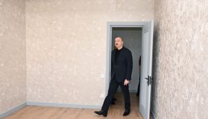 Ağdərənin Suqovuşan kəndində yaşayış kompleksi istifadəyə verilib, evlərin açarları təqdim olunub -     FOTO - YENİLƏNDİ — foto 1