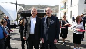 Ağdərənin Suqovuşan kəndində yaşayış kompleksi istifadəyə verilib, evlərin açarları təqdim olunub -     FOTO - YENİLƏNDİ — foto 8
