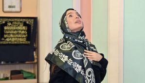 Leyla Əliyeva Qubada “Səkinə xanım” məscidini ziyarət edib -       FOTO — foto 3