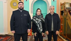 Leyla Əliyeva Qubada “Səkinə xanım” məscidini ziyarət edib -       FOTO — foto 4