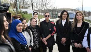 Prezident və birinci xanım Novruz tonqalını alovlandırıblar - "Orada balıq tutmaq olar" - MARAQLI DİALOQ -   FOTO - YENİLƏNDİ — foto 4