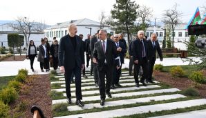 Prezident və birinci xanım Novruz tonqalını alovlandırıblar - "Orada balıq tutmaq olar" - MARAQLI DİALOQ -   FOTO - YENİLƏNDİ — foto 6