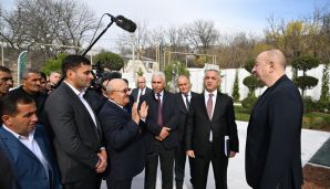 Prezident və birinci xanım Novruz tonqalını alovlandırıblar - "Orada balıq tutmaq olar" - MARAQLI DİALOQ -   FOTO - YENİLƏNDİ — foto 7
