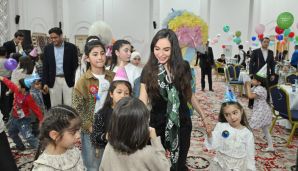 Leyla Əliyeva Qubada şəhid övladları ilə birgə Novruz şənliyində iştirak edib -       FOTO — foto 6