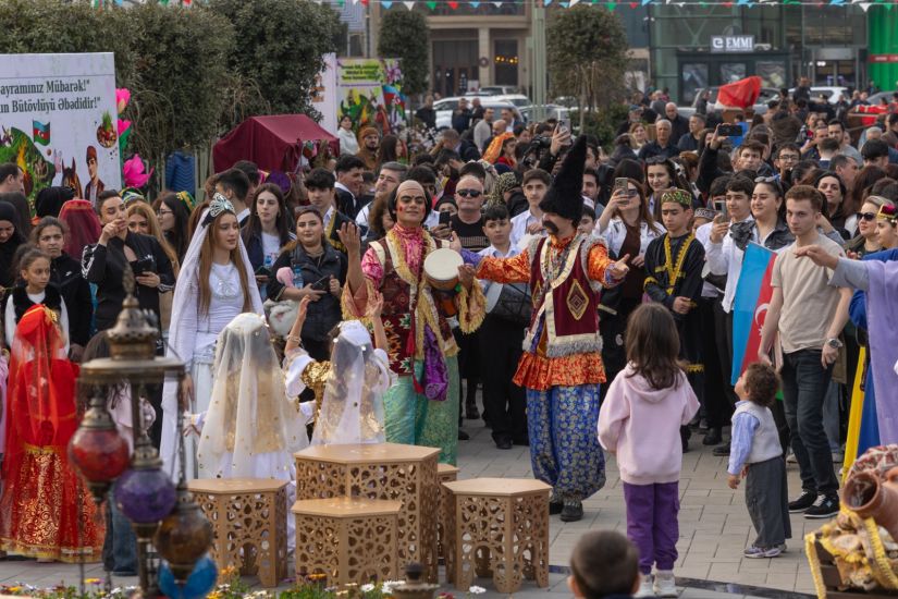Nərimanovda Novruz bayramı qeyd olundu -       FOTO - VİDEO