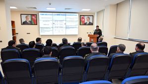 Nazir Zakir Həsənov Baş Klinik Hospitalda müalicə olunan hərbi qulluqçuları ziyarət edib -     FOTO - VİDEO — foto 13