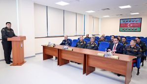 Nazir Zakir Həsənov Baş Klinik Hospitalda müalicə olunan hərbi qulluqçuları ziyarət edib -     FOTO - VİDEO — foto 2
