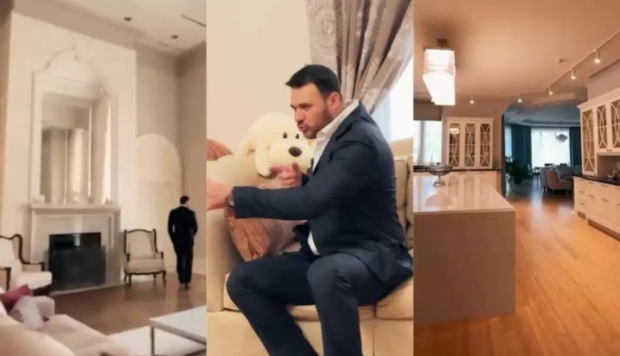 Emin Moskvadakı lüks evini nümayiş etdirdi -     VİDEO