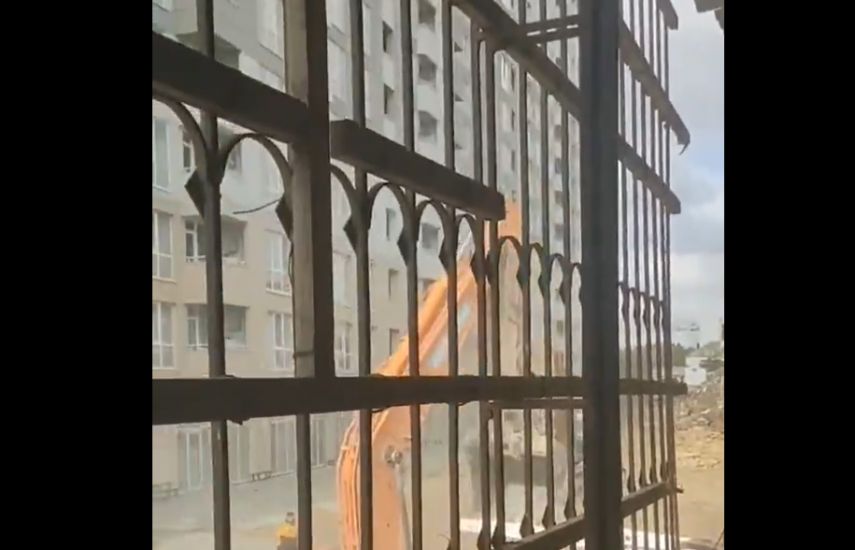 “Melissa Group” başqa bir sakinin də evini eyni formada sökübmüş -       VİDEO