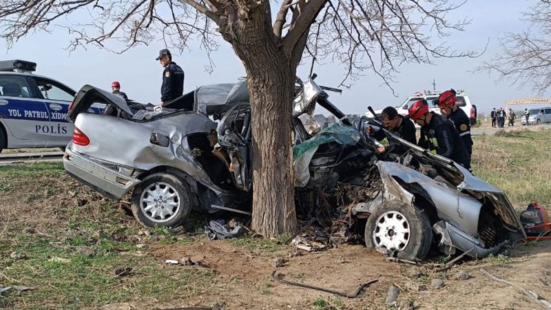 3-cü kürs tələbəsi qəzada öldü -     FOTO