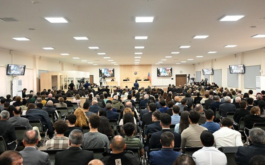 Məhkəmədə Kəlbəcərin Ermənistan tərəfindən işğal olunmasını əks etdirən videomaterial nümayiş etdirildi