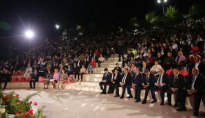 Xətai rayonunda Ümummilli lider Heydər Əliyevin anadan olmasının 102 illiyinə həsr olunmuş möhtəşəm konsert proqramı təşkil olunub -     FOTO - VİDEO — foto 12