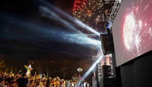 Abşeronda Heydər Əliyevin anadan olmasının 102-ci ildönümü münasibəti ilə konsert keçirildi -   FOTOLAR — foto 14