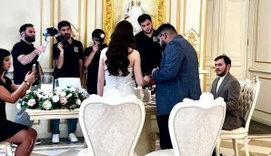 Azərbaycanda partiya sədrinin müavini evləndi -       FOTO — foto 1