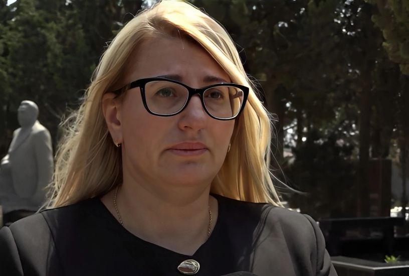 Azərbaycanın Milli Qəhrəmanı İqor Kşnyakinin həyat yoldaşı DANIŞDI
