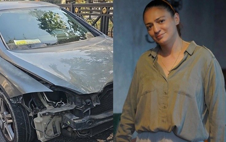 Azərbaycanlı aktrisa qəzaya düşdü, sığorta şirkəti ziyanı qarşılamır