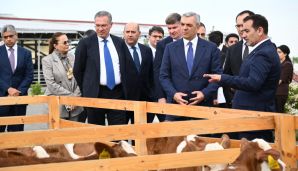 Xocalıda “Qoç Ət”in heyvandarlıq kompleksi ilə tanışlıq olub -     FOTO — foto 2