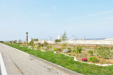Abşeron rayonunda genişmiqyaslı abadlıq-quruculuq işləri davam etdirilir -    FOTOLAR — foto 41