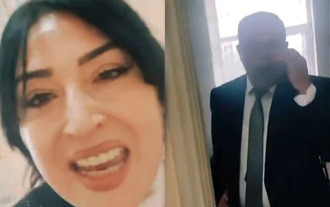 Direktorun otağında canlı yayım açan müəllim işdən çıxarıldı -    VİDEO