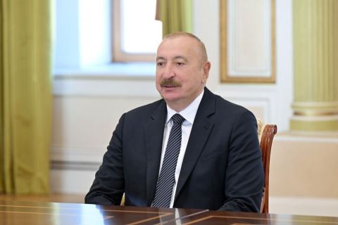 Prezident İlham Əliyev Niderlandın xarici işlər nazirini qəbul etdi — foto 4