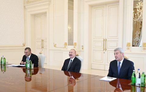 Prezident İlham Əliyev Dünya Turizm Təşkilatının Baş katibini qəbul edib - FOTO — foto 2