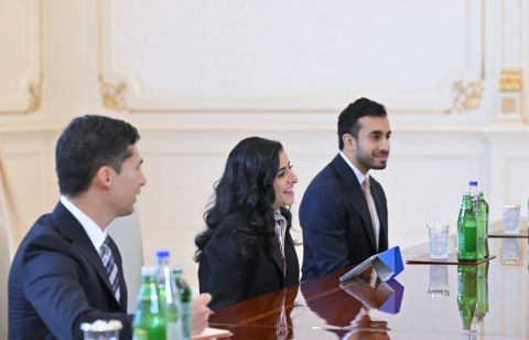 Prezident İlham Əliyev Dünya Turizm Təşkilatının Baş katibini qəbul edib - FOTO — foto 5