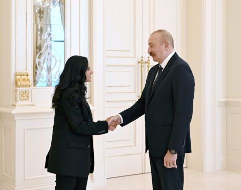 Prezident İlham Əliyev Dünya Turizm Təşkilatının Baş katibini qəbul edib - FOTO — foto 1