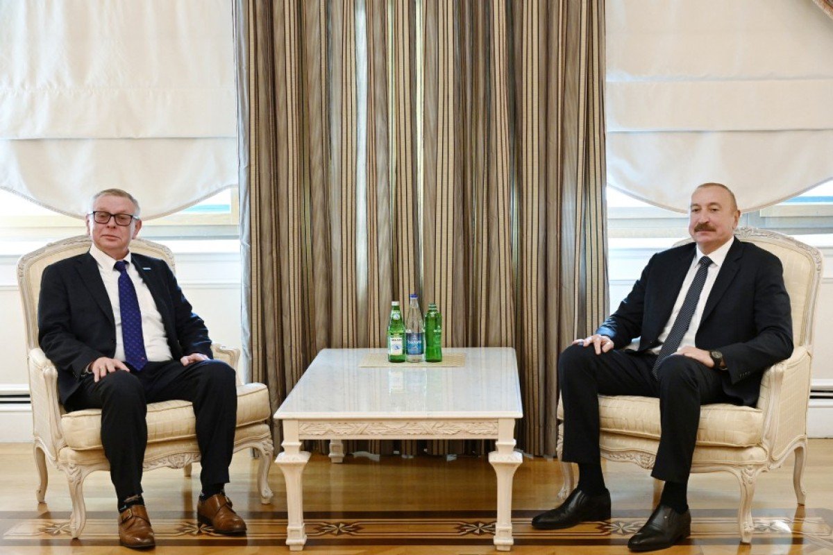 Prezident İlham Əliyev BMT-nin Terrorçuluqla Mübarizə İdarəsinin nümayəndəsini qəbul edib