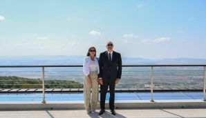 Prezident İlham Əliyev Şamaxıda “Meysari Grand Hotel & SPA” kompleksinin açılışında iştirak edib -        FOTO - YENİLƏNİB — foto 2