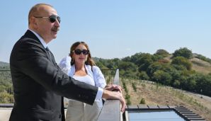 Prezident İlham Əliyev Şamaxıda “Meysari Grand Hotel & SPA” kompleksinin açılışında iştirak edib -        FOTO - YENİLƏNİB — foto 3