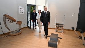Prezident İlham Əliyev Şamaxıda “Meysari Grand Hotel & SPA” kompleksinin açılışında iştirak edib -        FOTO - YENİLƏNİB — foto 14