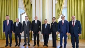Prezident İlham Əliyev TDT-yə üzv ölkələrin təhlükəsizlik üzrə rəhbər şəxslərini qəbul edib -     FOTO - YENİLƏNİB — foto 9